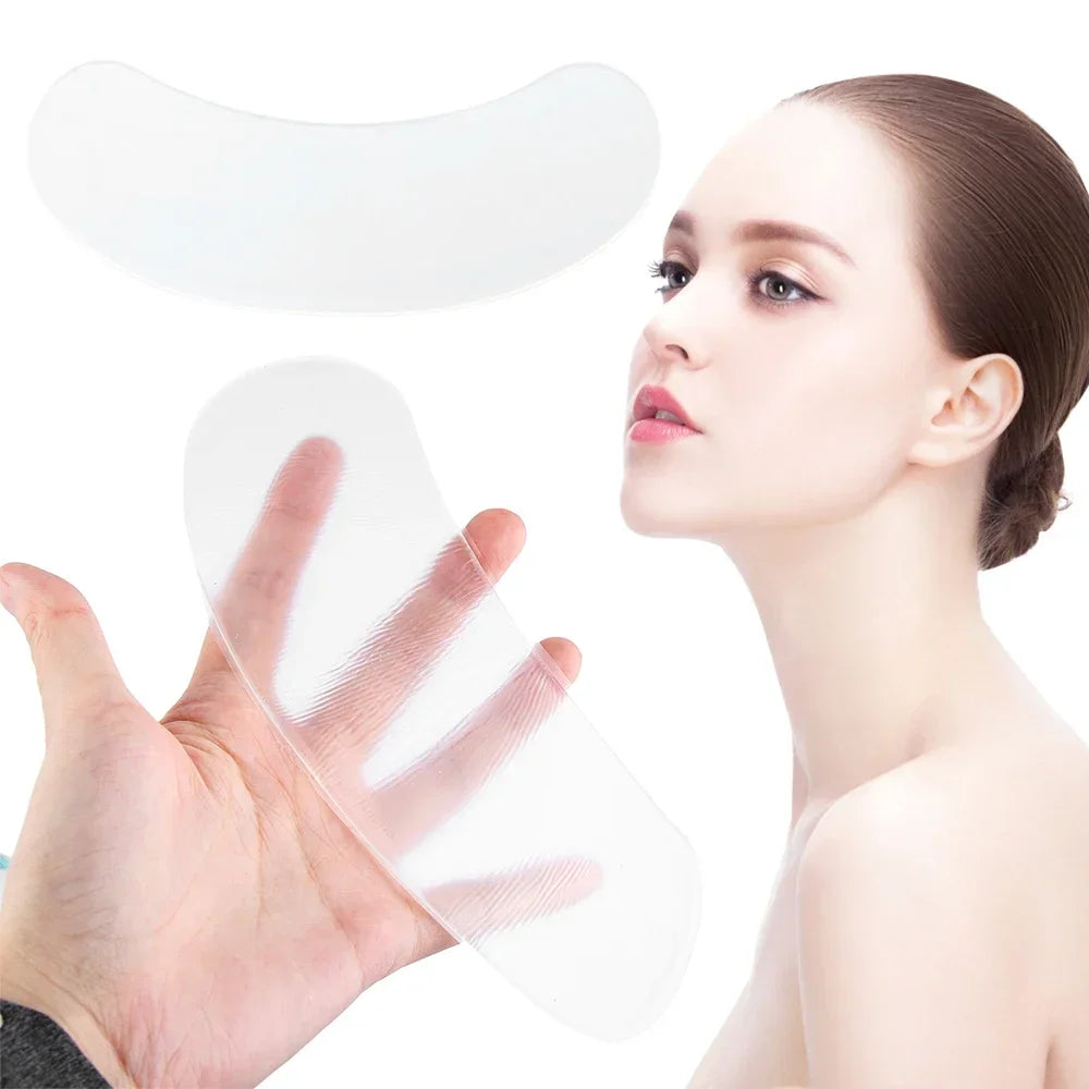 Reusable Silicone Neck Wrinkle Patches for Smoothing & Anti-Aging
