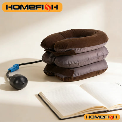 Inflatable Neck Traction Device for Cervical Pain Relief