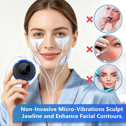 EMS Electric Eye & Facial Lifting Massager - Anti-Wrinkle Skin Tightening Device