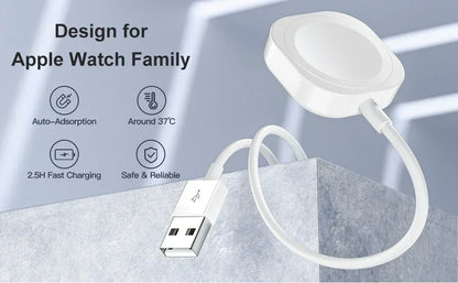 Magnetic Wireless Charger for Apple Watch Series 10/9/8/7/SE/Ultra