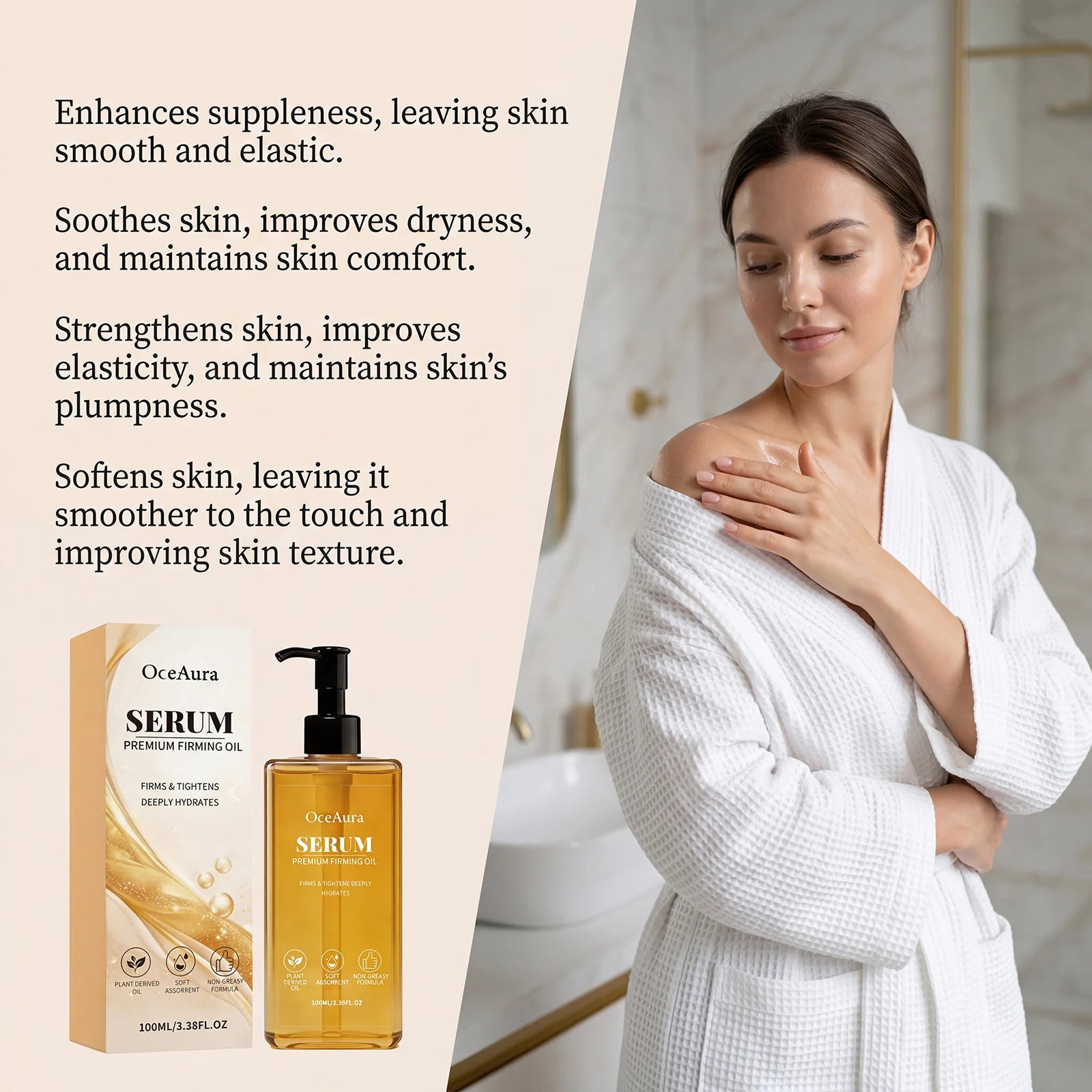Premium Firming Body Oil - Skin Tightening, Lifting & Hydrating Serum - 11