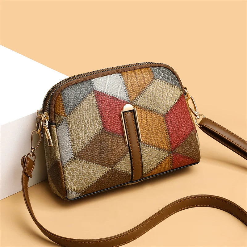 Luxury Vintage PU Shell Bag