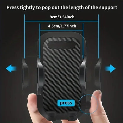 Gravity Air Vent Car Phone Holder - Secure Hands-Free Mount for Smartphone