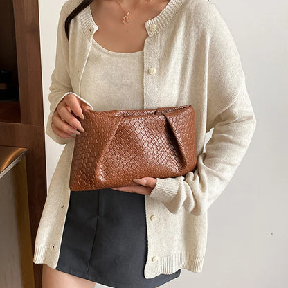 Luxury Retro Woven Handbag