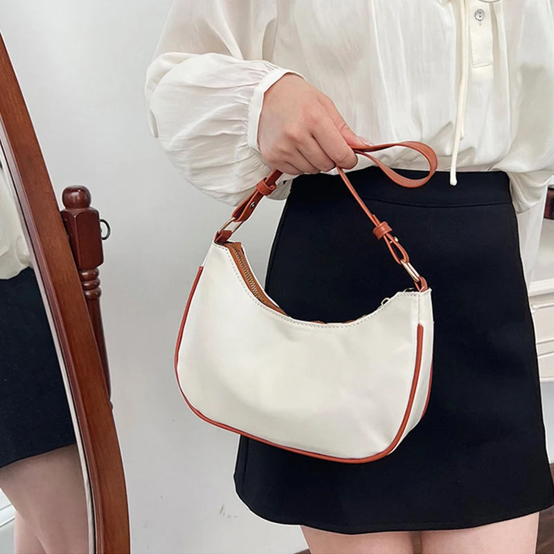 Luxury Stone Pattern Shoulder Bag