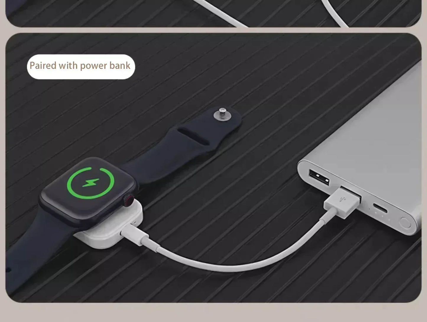 Magnetic Wireless Fast Charger for Apple Watch Series 1-9 & Ultra