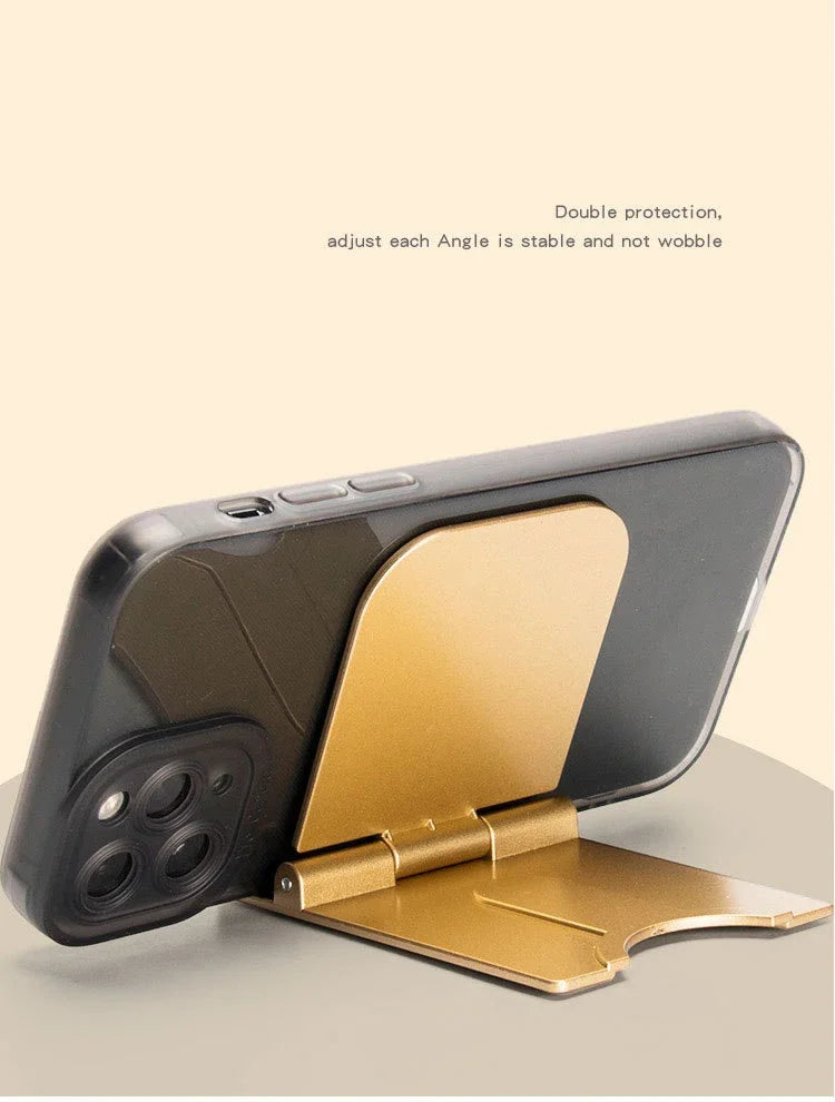 Adjustable Foldable Desktop Phone & Tablet Stand for iPhone, iPad & Samsung