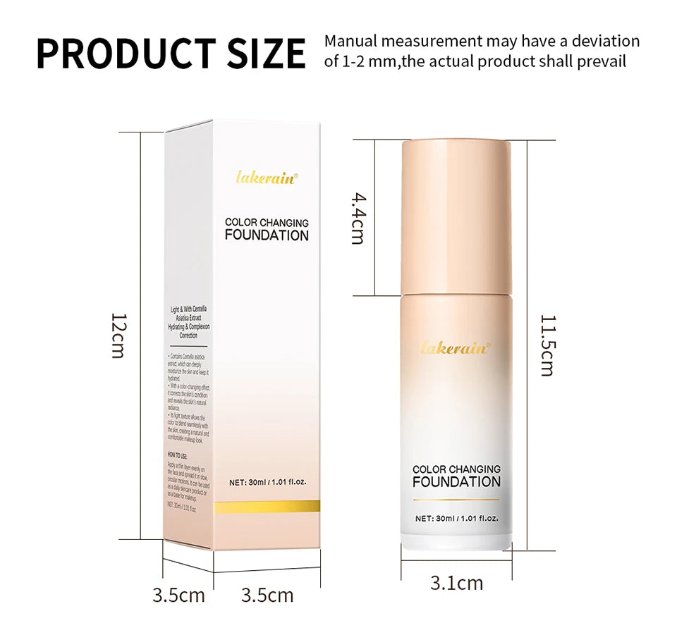 Color Changing 4-in-1 Foundation SPF 30 - Flawless Adjusting Makeup - 28