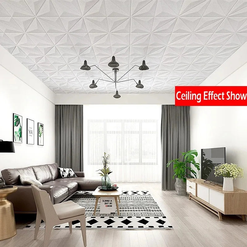 3D Peel & Stick Wall Panels - Waterproof Foam Wallpaper - 2