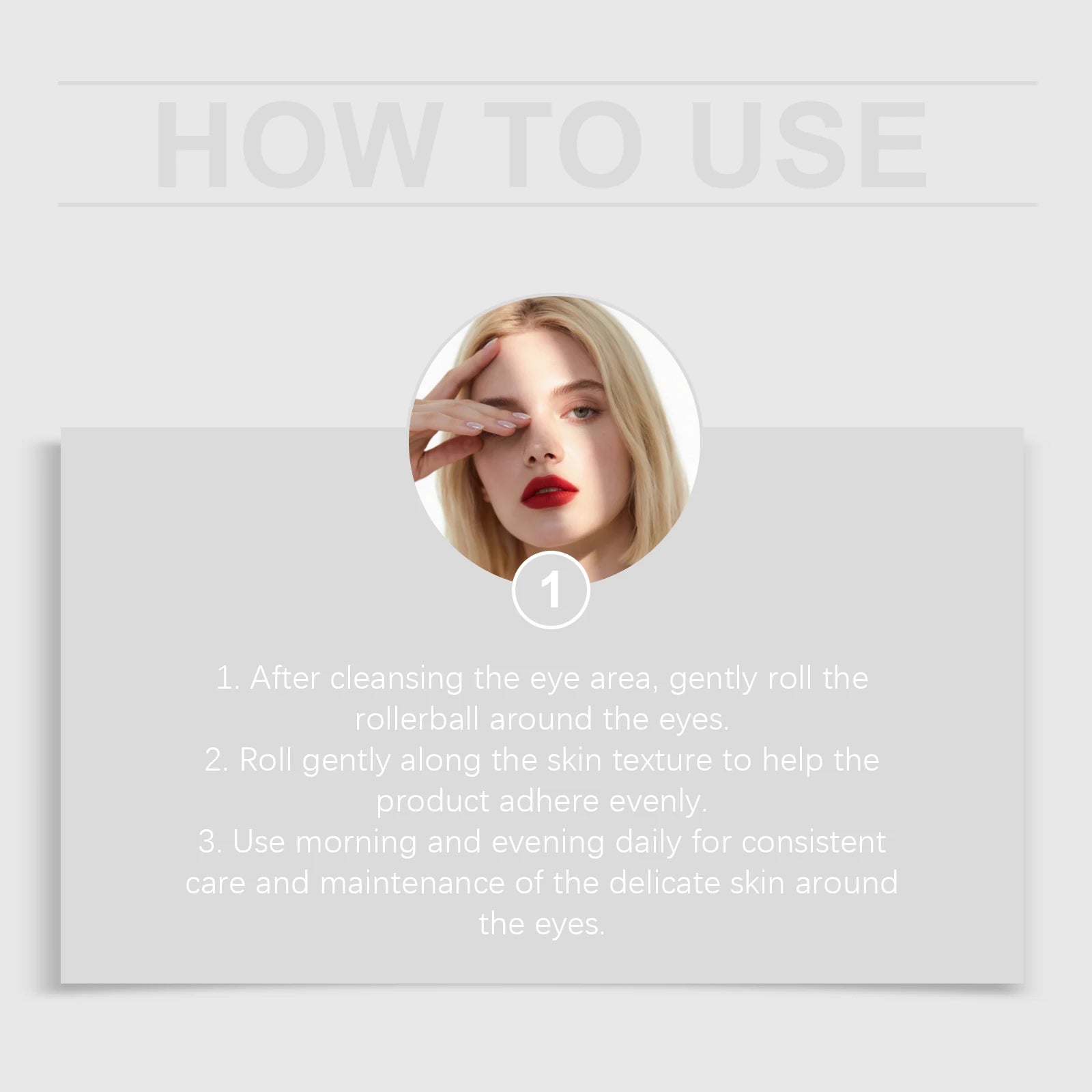 Lifting Eye Cream for Dark Circles and Fine Lines - Firming & Smoothing Contour - 12