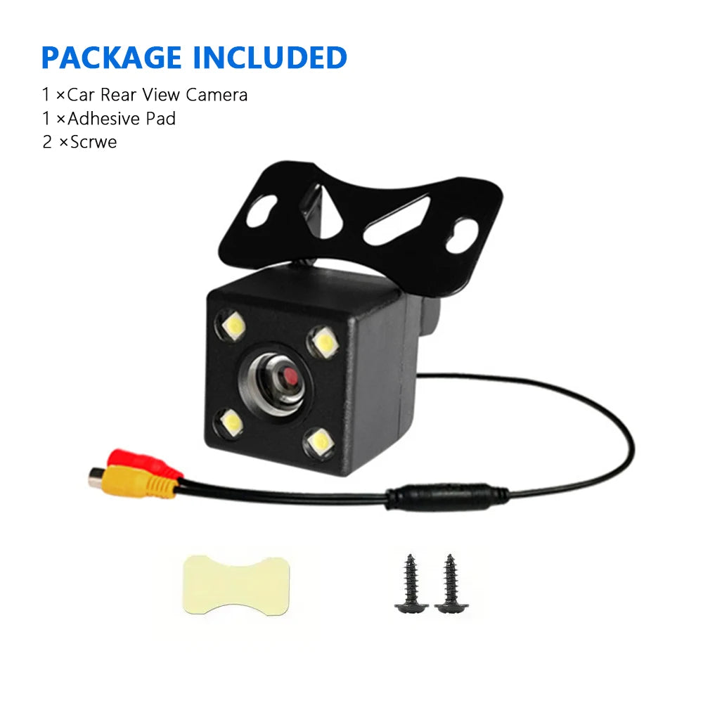 HD 1080P Car Reversing Camera - Night Vision Backup Safety Monitor - 6