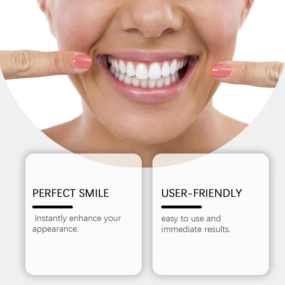 Silicone Dental Repair Kit - Removable Cosmetic Dentures for Natural Smile