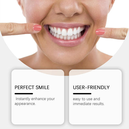 Silicone Dental Repair Kit - Removable Cosmetic Dentures for Natural Smile