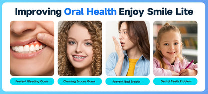 Portable Oral Irrigator & Sinus Nasal Rinse Combo Kit