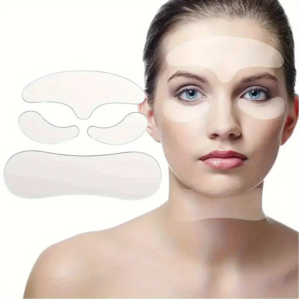 Reusable Silicone Neck Wrinkle Patches for Smoothing & Anti-Aging