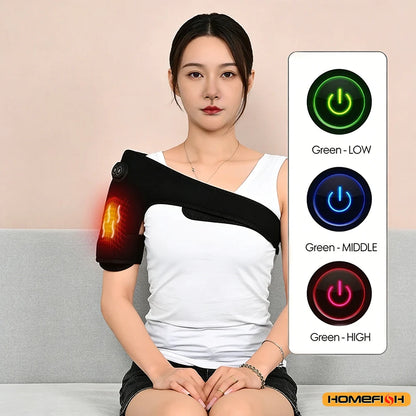 Heated Shoulder & Knee Massage Brace - Graphene Pain Relief