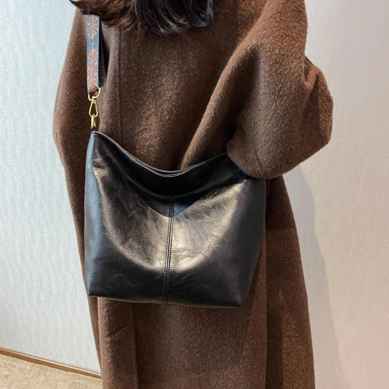 Luxury Vintage Bucket Bag