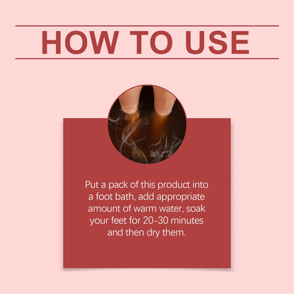 Natural Herbal Foot Bath Soak Bags for Relaxation and Wellness