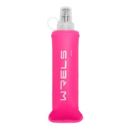 Collapsible Soft Water Bottle - BPA-Free Silicone Flask for Running & Hiking