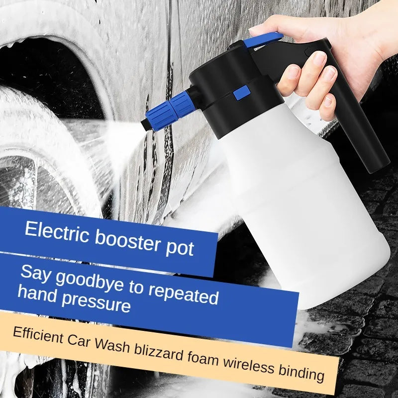 1.5L Cordless Electric Car Wash Foam Sprayer - 3