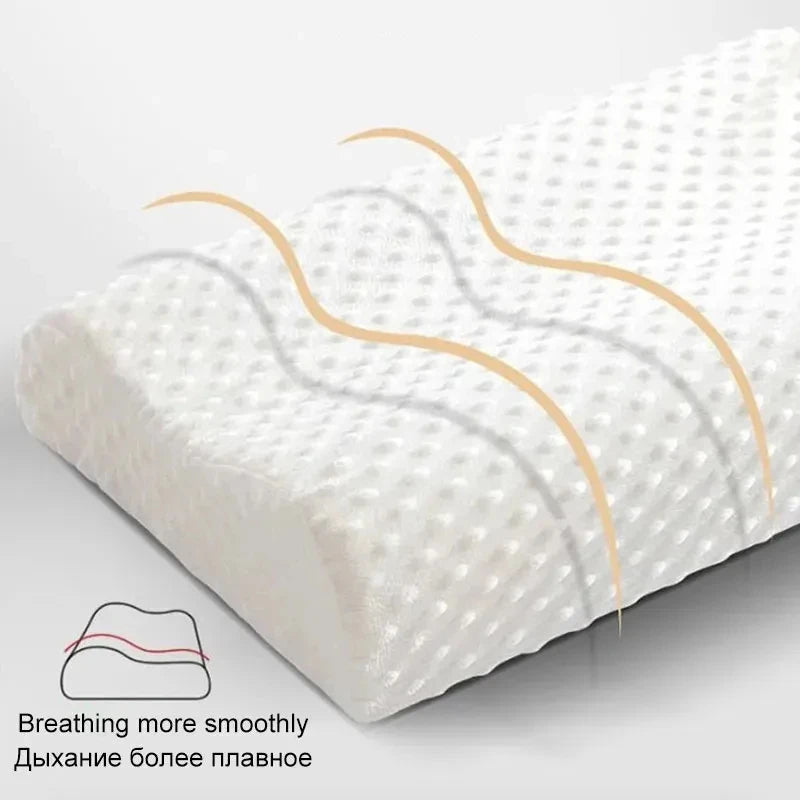 Orthopedic Memory Foam Pillow for Neck Pain Relief & Sleeping Support - 5