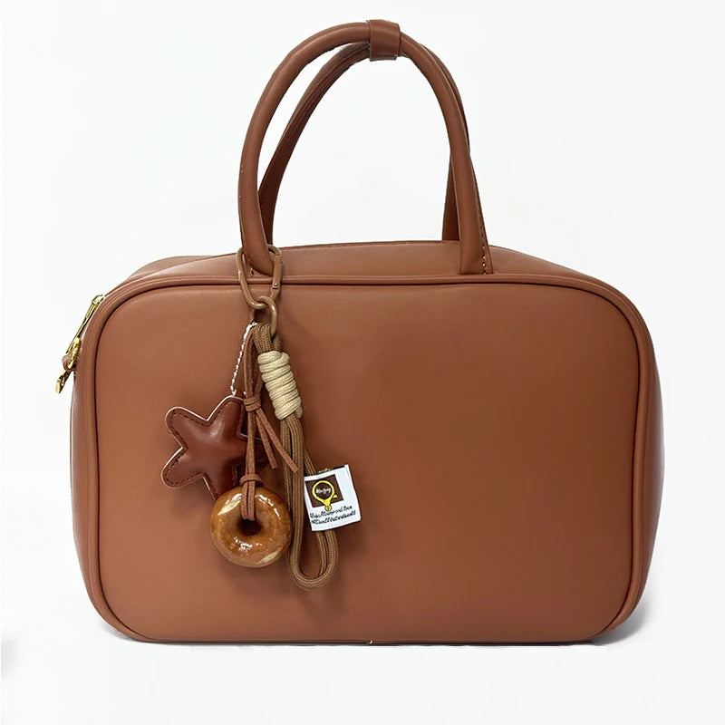 Luxury Baseball Letter Bag Charm
