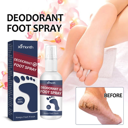 Refreshing Foot Deodorant Spray - Anti-Odor & Nourishing Heel Care