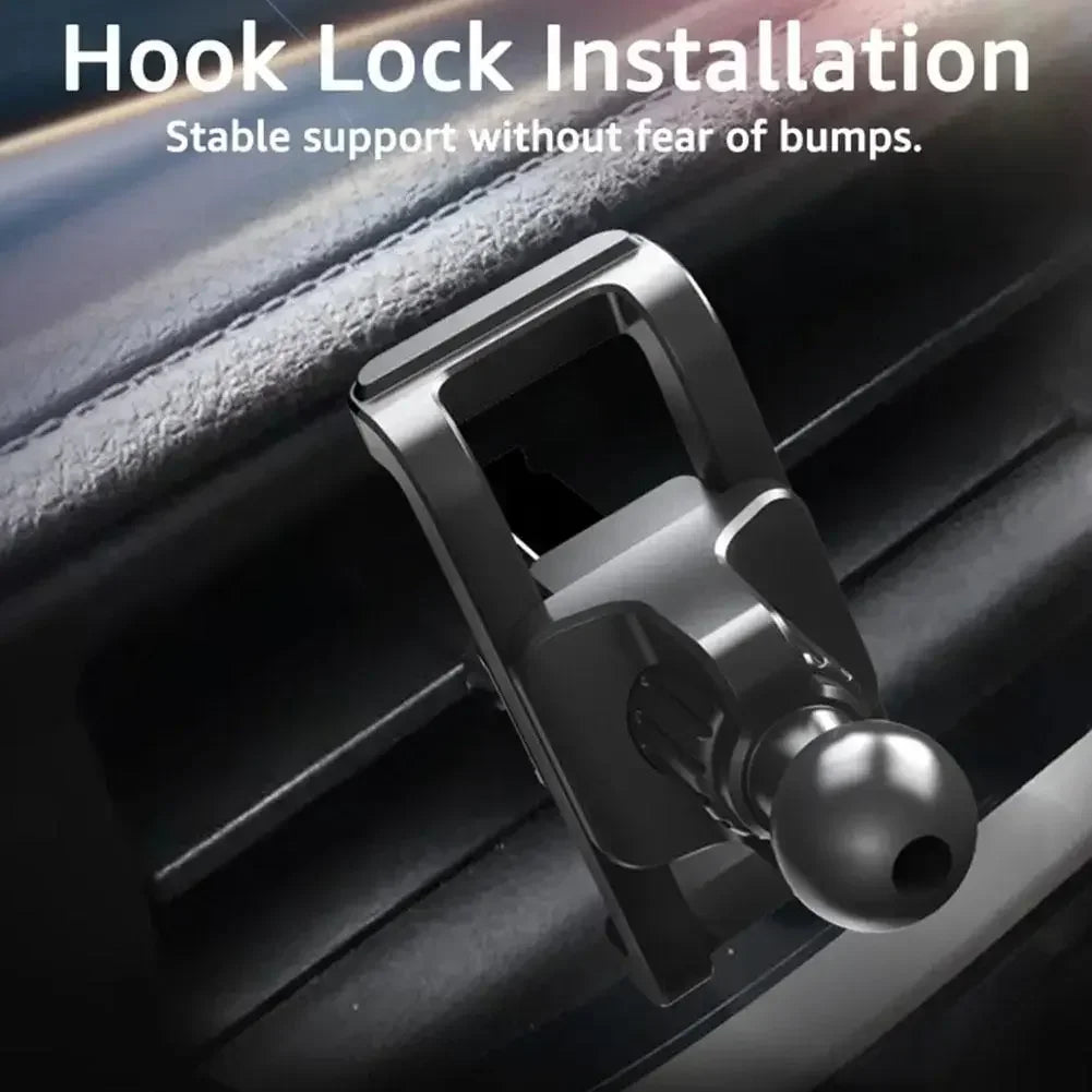 Universal 17mm Ball Head Car Air Vent Phone Holder Mount Clip