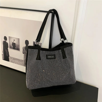Luxury Diamond Quilted Shoulder Bag