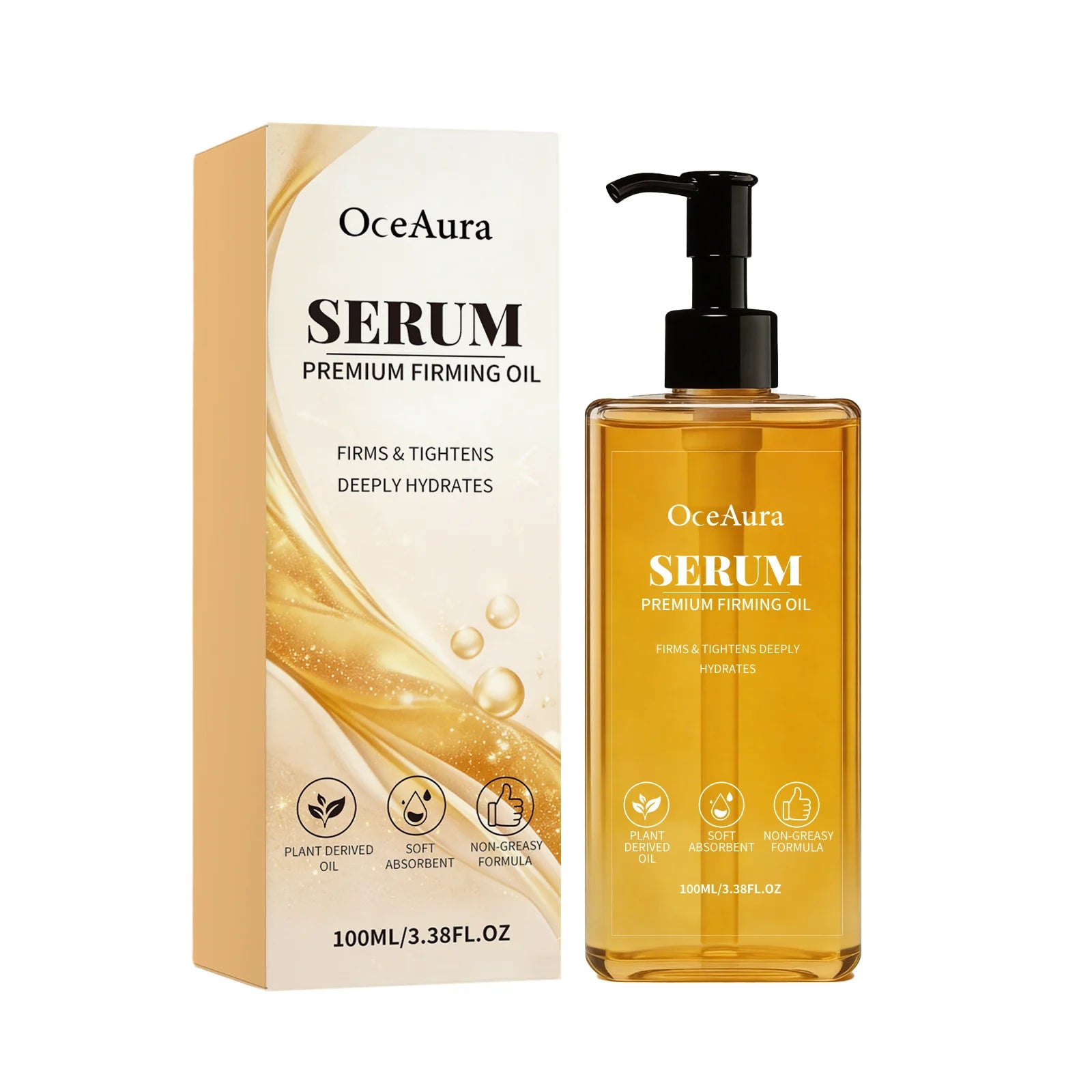 Premium Firming Body Oil - Skin Tightening, Lifting & Hydrating Serum - 14