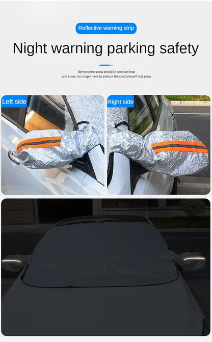 Magnetic Car Windshield Snow Cover & Frost Shield