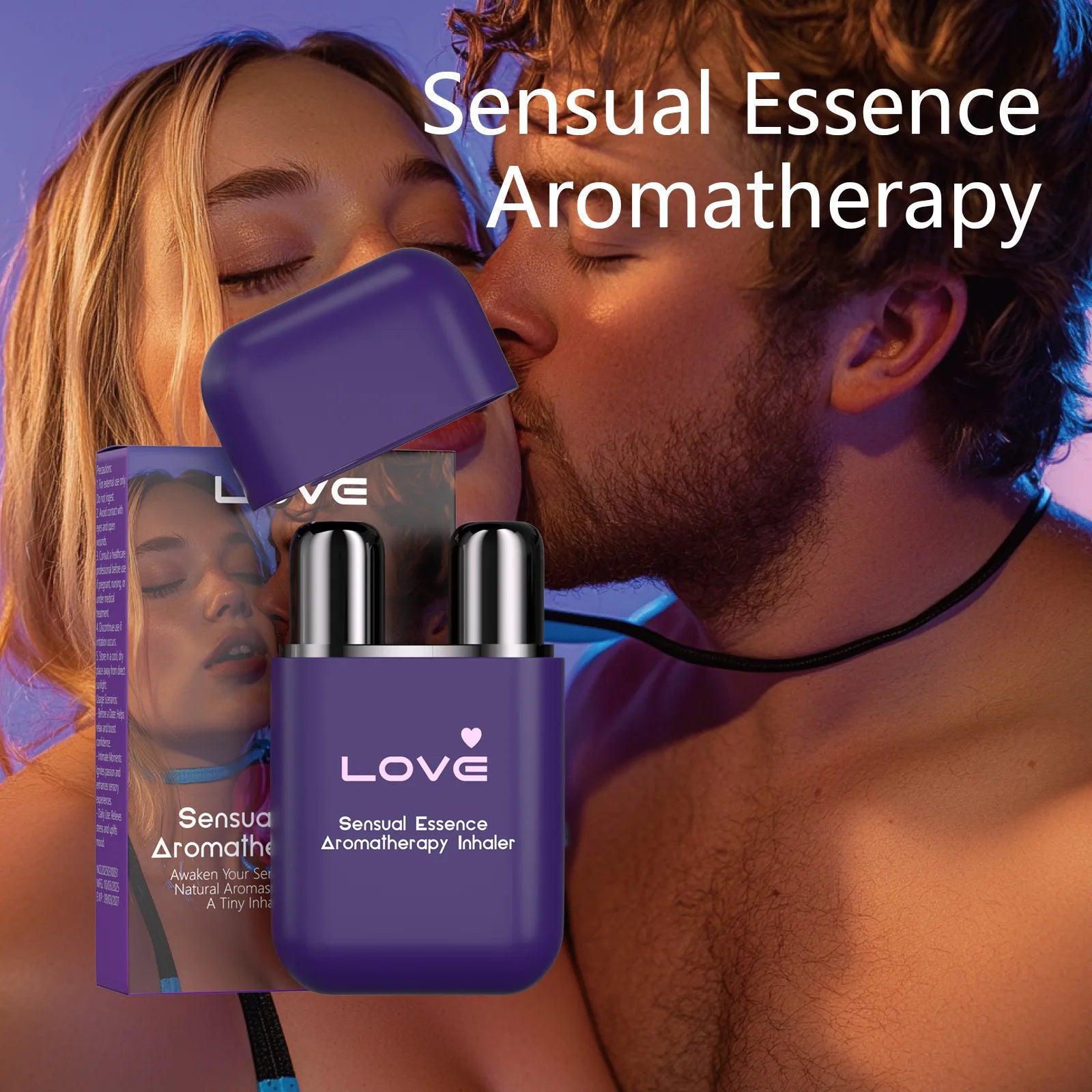 Double-Hole Essential Oil Aromatherapy Inhaler - Portable Energy & Focus Stick - 1