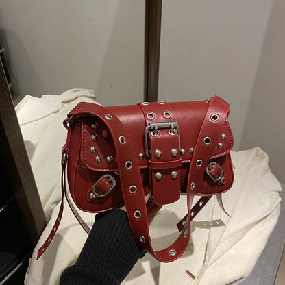 Luxury Trendy Rivet Shoulder Bag