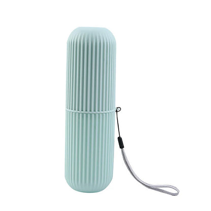 Portable Travel Toothbrush & Toothpaste Holder Case - Eco-Friendly Storage