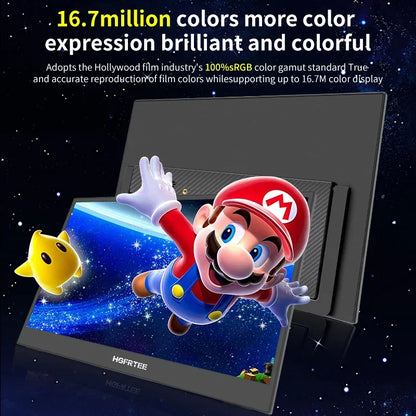 13.3" 4K Portable Monitor - Ultra-HD HDR Display for Laptop, PS5 & Xbox