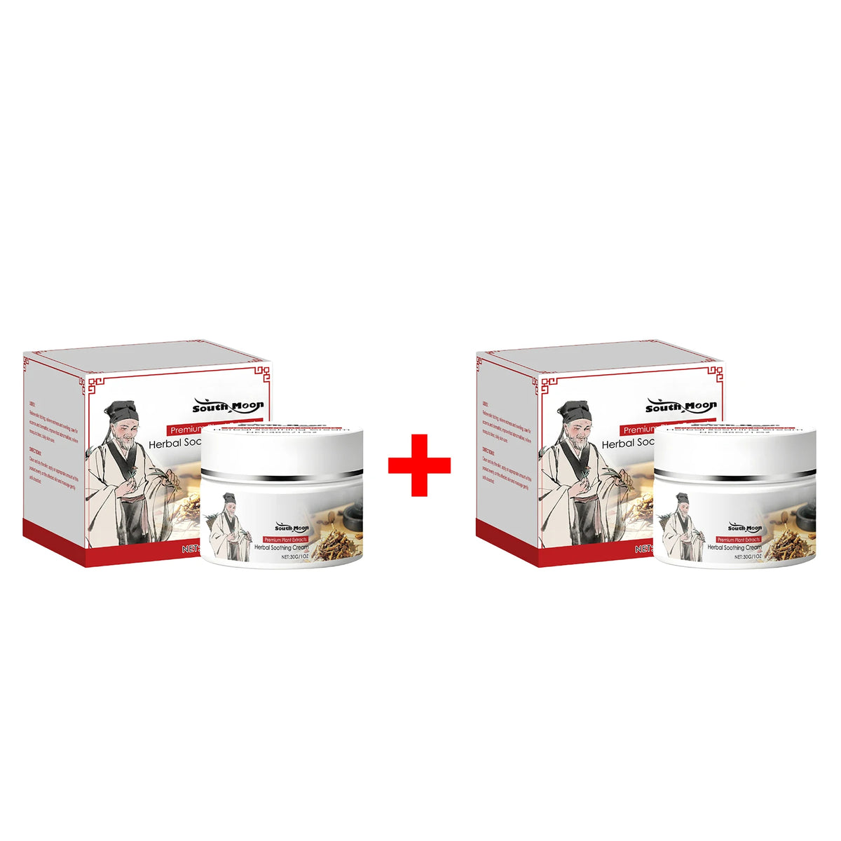 Herbal Soothing Skin Cream - Natural Relief for Dryness, Itching, and Redness
