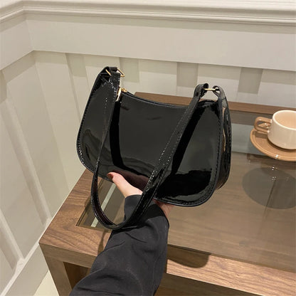 Retro Leather Hobo Bag
