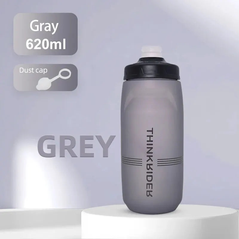 ThinkRider Sports Water Bottle - Leak-Proof Squeeze Bottle for Cycling & MTB - 21