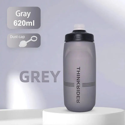 ThinkRider Sports Water Bottle - Leak-Proof Squeeze Bottle for Cycling & MTB