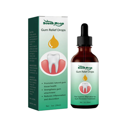 Herbal Toothache and Gum Relief Drops - Oral Care Solution for Pain and Sensitivity