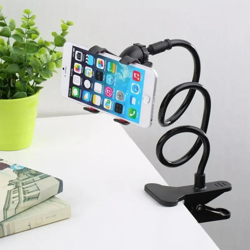 Flexible 360° Rotating Phone Holder for Bed and Desktop