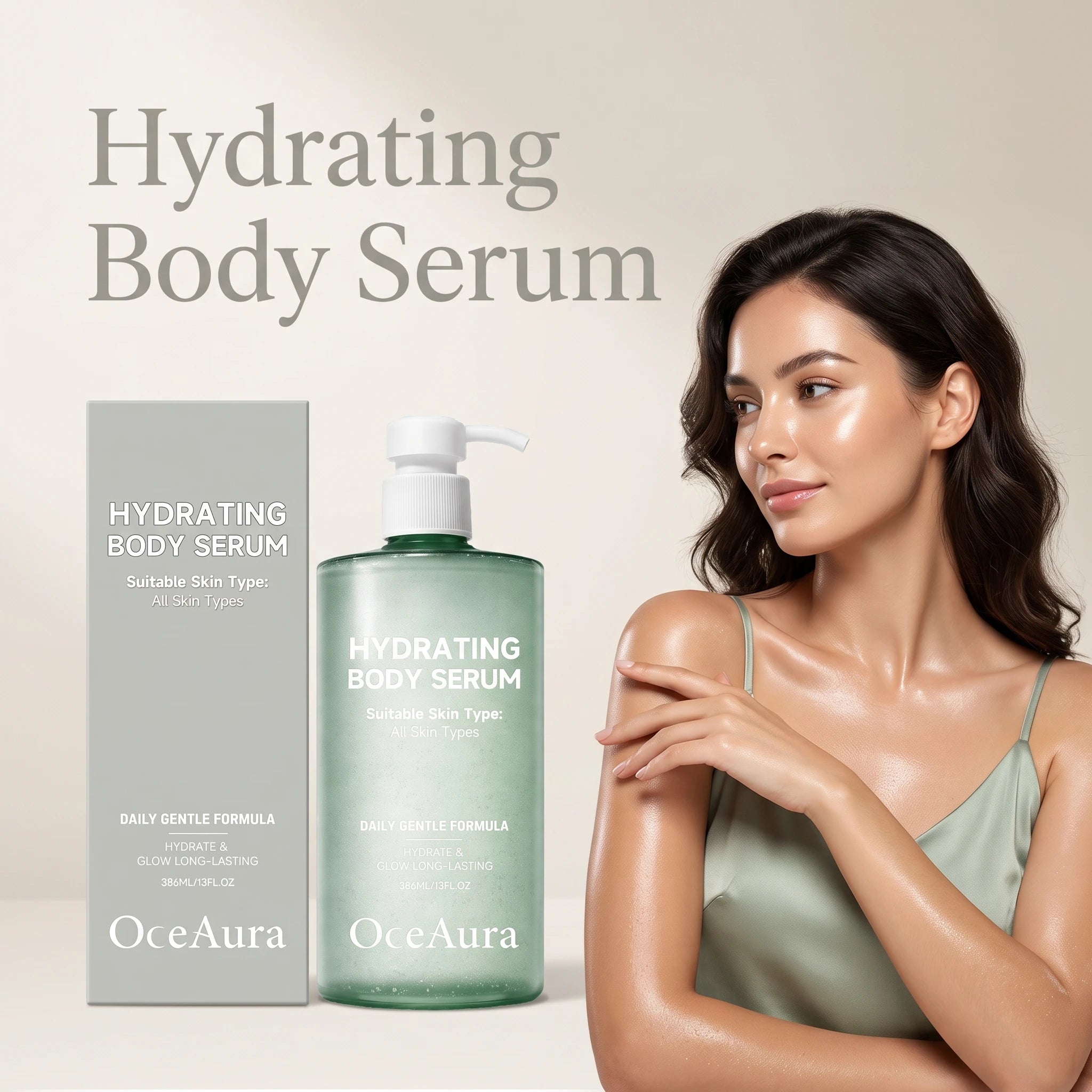 Hydrating Body Serum for Dry Skin - Deep Moisturizing & Skin Smoothing Treatment - 3