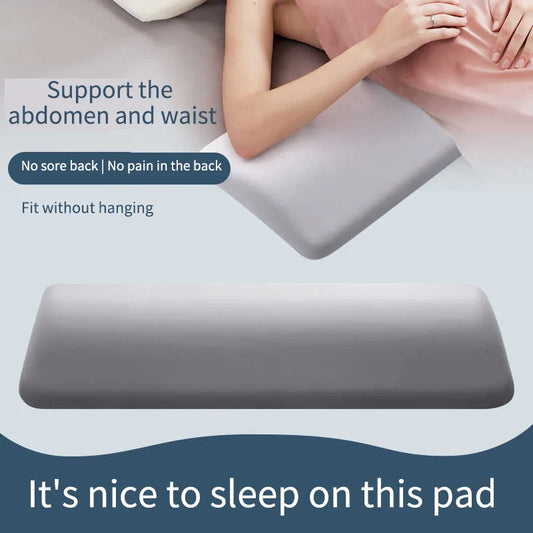 Memory Foam Lumbar Support Pillow for Bed - Lower Back Pain Relief Cushion