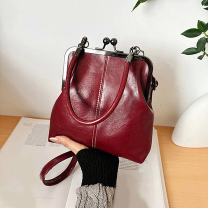 Luxury Vintage Kiss Lock Bag