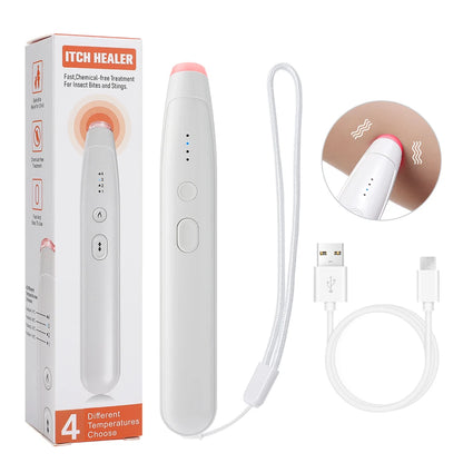 Electronic Insect Bite Itch Relief Pen - Portable Thermal Pulse Healing Tool
