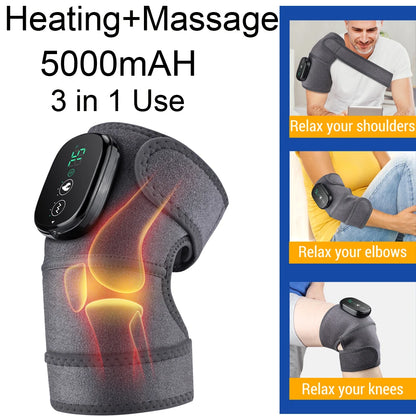 Heated Joint Massager Brace for Shoulder Knee Elbow
