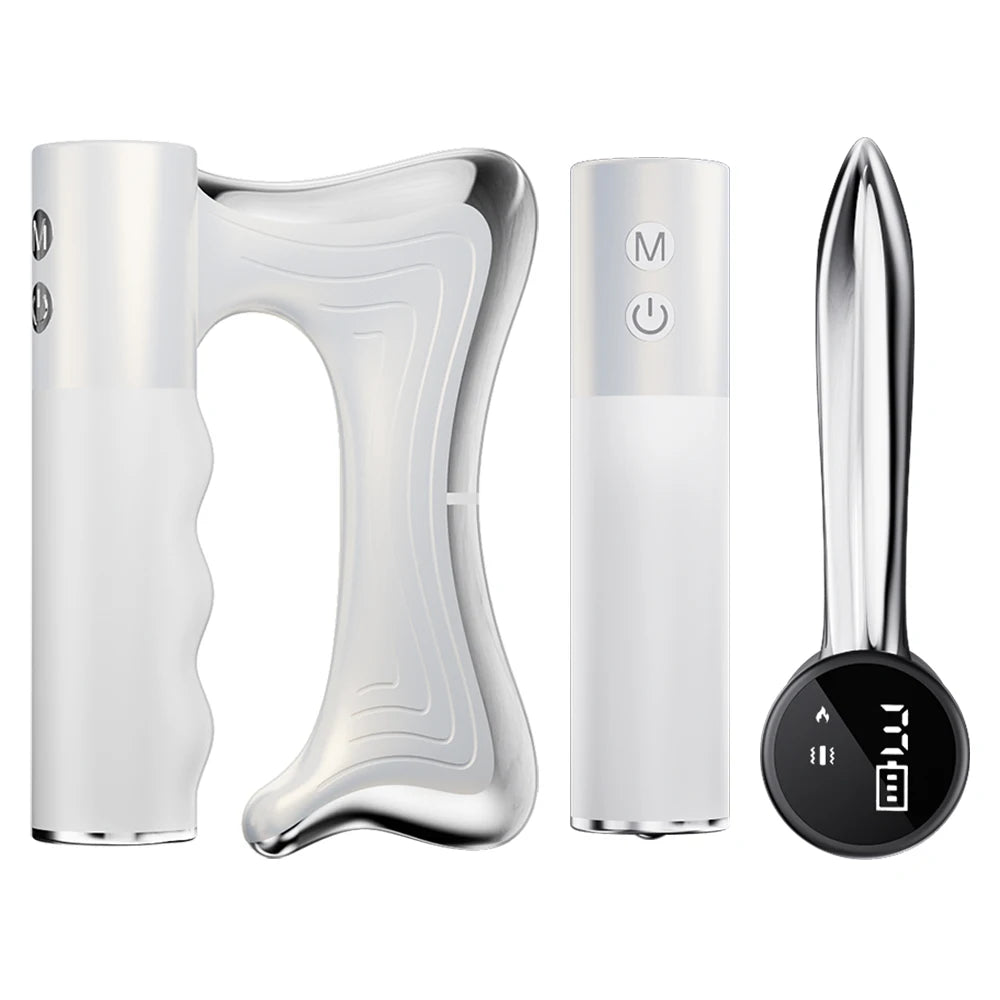 Electric Heated Gua Sha Muscle Scraper Massager