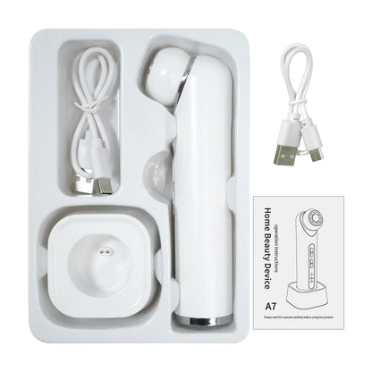 3-in-1 LED Photon Eye & Facial Massager Wand for Anti-Aging and Skin Lifting
