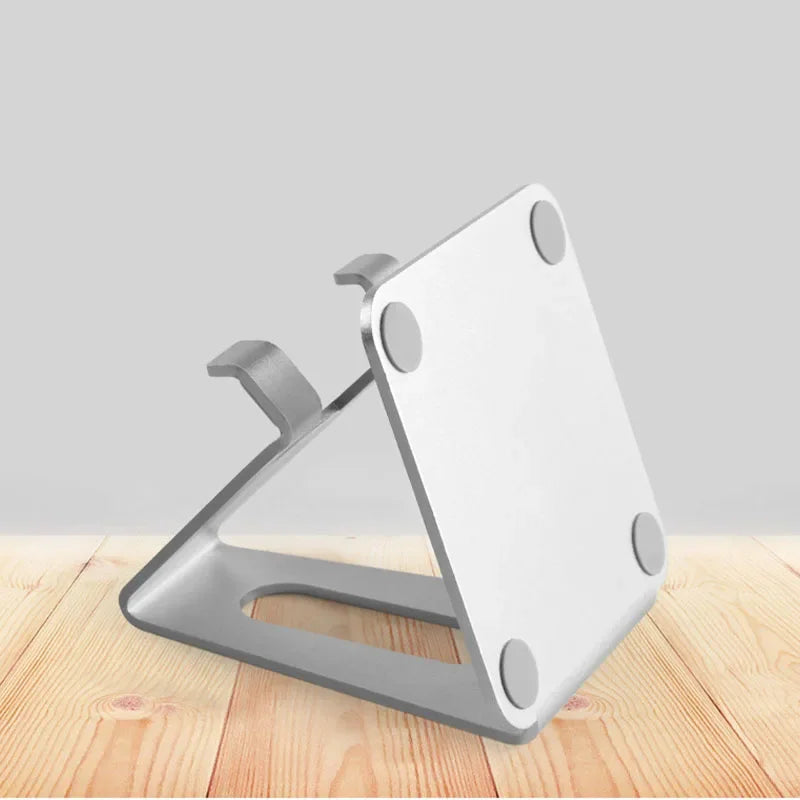 Adjustable Metal Desktop Phone & Tablet Stand - Universal Desk Mount Holder - 5