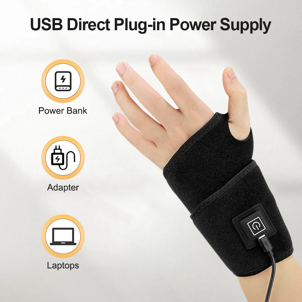 Infrared Red Light Therapy Wrist Brace for Joint Pain and Muscle Recovery